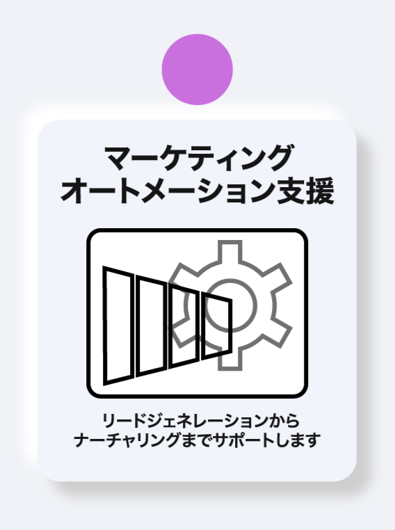 マーケティングオートメーション支援